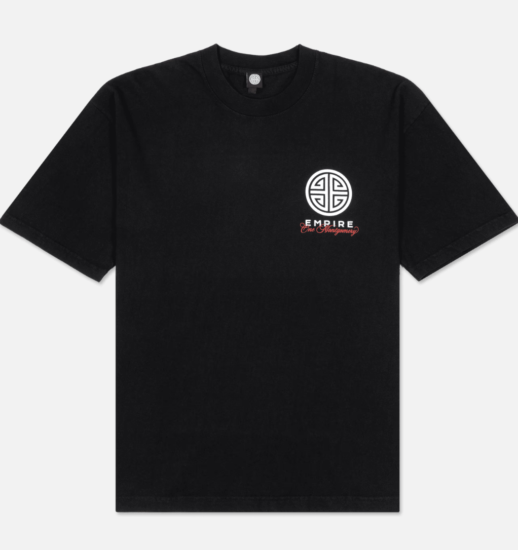 WORDMARK T-SHIRT [BLACK] view 4